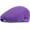 Purple, variant on Minzimin 1Pack Breathable Mesh Flat Cap for Man/Woman Adjustable Newsboy Cap Cabbie Hat