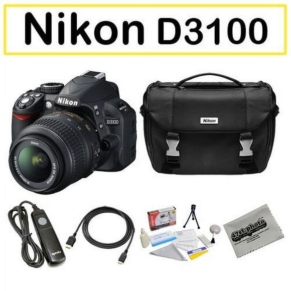 Shooter Package Featuring the Nikon D3100 Digital Camera, Opteka Shutter Release Remote and More