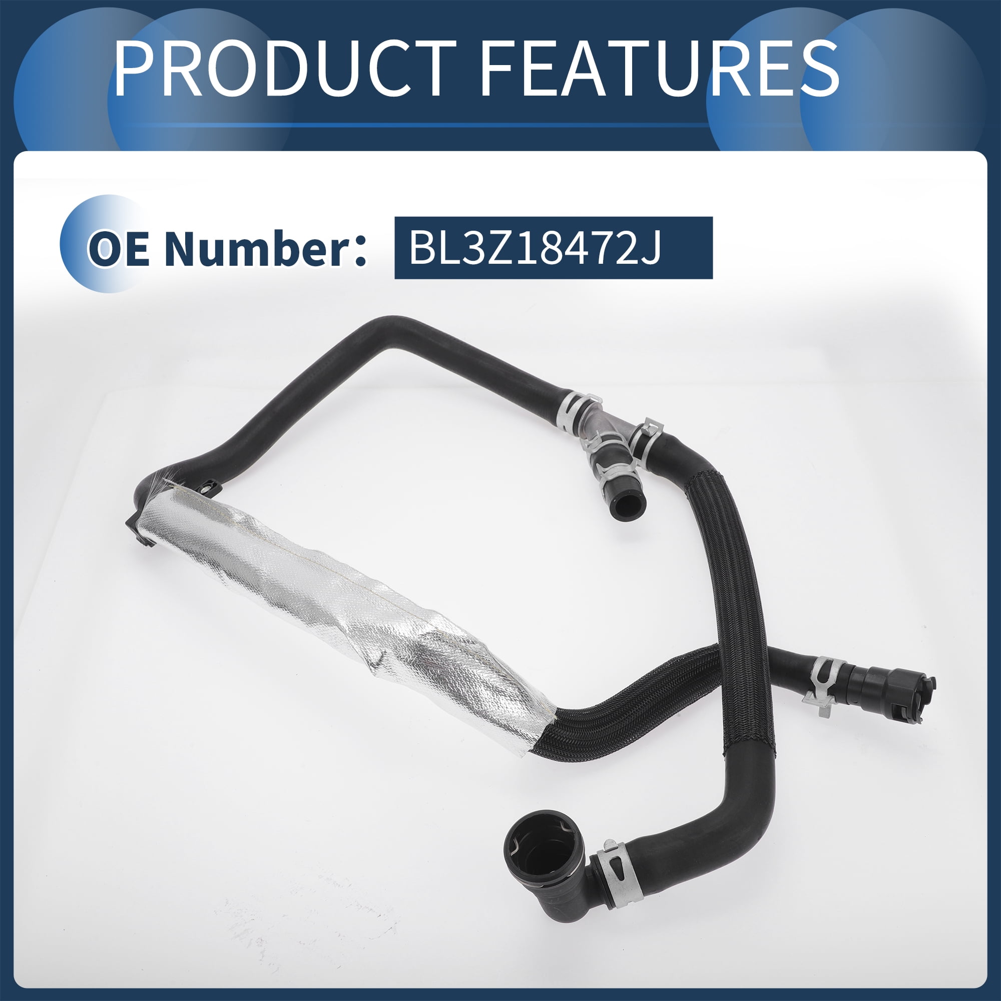 Unique Bargains Engine Heater Hose Assembly For Ford F-150 3.5L 2011 2012 2013 2014