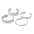 thumbnail image 2 of TINYSOME 10 Pieces Bracelet Blanks Convenient Stainless Steel Cuff Bangle Bracelet for DIY 1eather Cuff Bangles Jewelry Making, 2 of 17