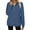 Blue, variant on Polar Fleece Sweatshirts for Women Quarter Zip Long Sleeve Tops Pullover Womens Sweatshirts