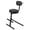 Black, variant on Porfeet Rolling Stool, 360 Degree Rotating Salon Chair, Ergonomic Swivel Seat, Adjustable Height, Ultra-Quiet Wheels, Padded Faux Leather Cushion, for Salon, Office, Massage Use,Black1