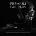thumbnail image 4 of Logitech G Pro X Over-Ear Gaming Headset, Black, Restored, 4 of 8