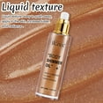 thumbnail image 3 of Ikzee Body Shimmer Oil, Bronze Gold Face Body Luminizer 100ml,Shimmer Body Glitter Oil Highlighter Summer Glowing Makeup, 3 of 11