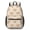 Corgi and Polka, variant on Corgi and Polka Dot Beige Pattern 17" School Backpacks for Teens,Waterproof Oxford Fabric,S-Shape Padded Straps for School,Travel,Hiking,Camping