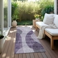 thumbnail image 6 of Addison Rugs Chantille Indoor/Outdoor Transitional Art Deco Purple Washable Runner Rug, 2'3" x 7'6", 6 of 6