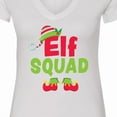 thumbnail image 4 of Inktastic Christmas Elf Squad Women's V-Neck T-Shirt, 4 of 5