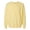 Butter Yellow, variant on Garment-Dyed Lightweight Fleece Crewneck Sweatshirt