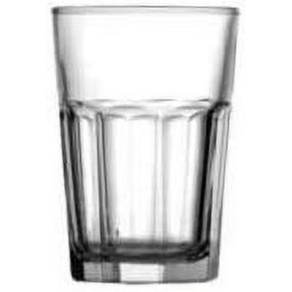 LAV Clear 10.25 Ounce Drinking Glasses | Tall and Narrow Design, 6.5 x  2.25  Thick and Durable  Heavy Base  Dishwasher Safe  For Water,  Juice, Soda, or Cocktails  Set of 6 Clear Glass Tumblers - Walmart.com