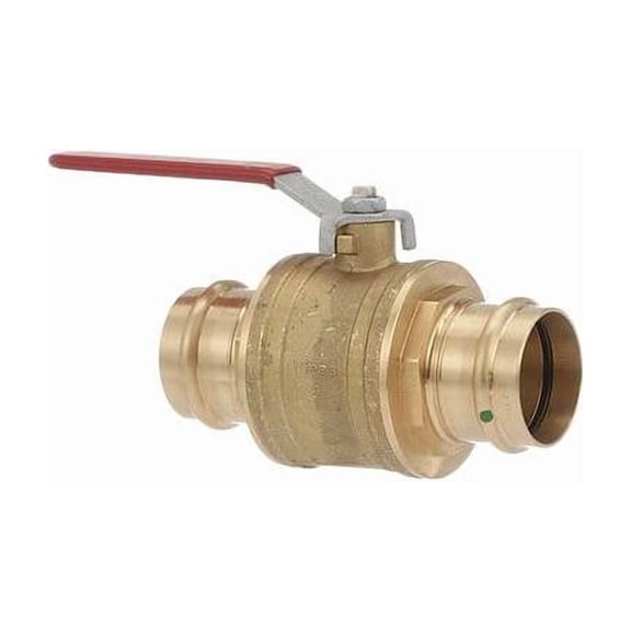 Viega Manual 2-Way Ball Valve,Press,Bronze 24025