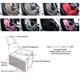 thumbnail image 2 of Portátil Plegable Mascotas Perros Gatos Coche Crate Lookout Booster Bolsa de Asiento Carri Abanopi Almohadilla de coche, 2 of 6