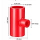 thumbnail image 2 of Línea de agua TEE para pollo, tubo en T para pollo, 20 cambios, tee de 9,5mm, 5 uds., 2 of 5