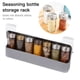 thumbnail image 2 of Luz de noche,Organizador de especias para debajo del estante, caj贸n extra铆ble, almacenamiento para gabinete, autoadhesivo, montado en la pared, organizador de especias, estante para almacenamiento de, 2 of 6
