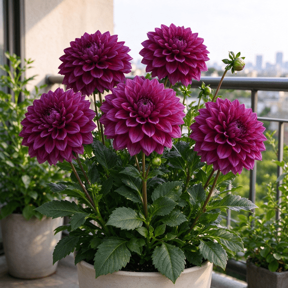Dahlia, Low Maintenance-Easy grow，Ideal for Beds Borders, Plant Pots & Planters