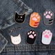 thumbnail image 2 of 1 Uds. De alfileres coloridos de gato de dibujos animados, insignias acrílicas, broche de solapa para mujer, ropa en la mochila, accesorios, joyería Dengxun unisex, 2 of 2