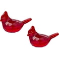 thumbnail image 2 of Fymlhomi ACRYX-02 Crystal Expressions Red Acrylic Cardinal Figurine (2 Pack, Red), 2 of 5