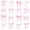 Pink White, variant on Erosebridal Teens Cute Pink Bow Twin Sheet Sets 3pcs,Girls Kids Cartoon Stars Print Bow Knot Bedding,Breathable Home Decor