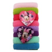 Disney's Minnie Mouse Assorted Mini Scrunchies (8 pc 2 Have Minnie)