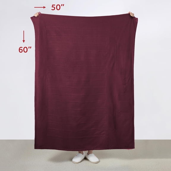 Electric Throw Royal Luxe Microplush Heated Blanket