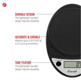 thumbnail image 2 of Escali Primo Digital Food Scale Multi-Functional Kitchen Scale and Baking Scale for Precise Weight Measuring and Portion Control, 8.5 x 6 x 1.5 inches, Black, 2 of 6