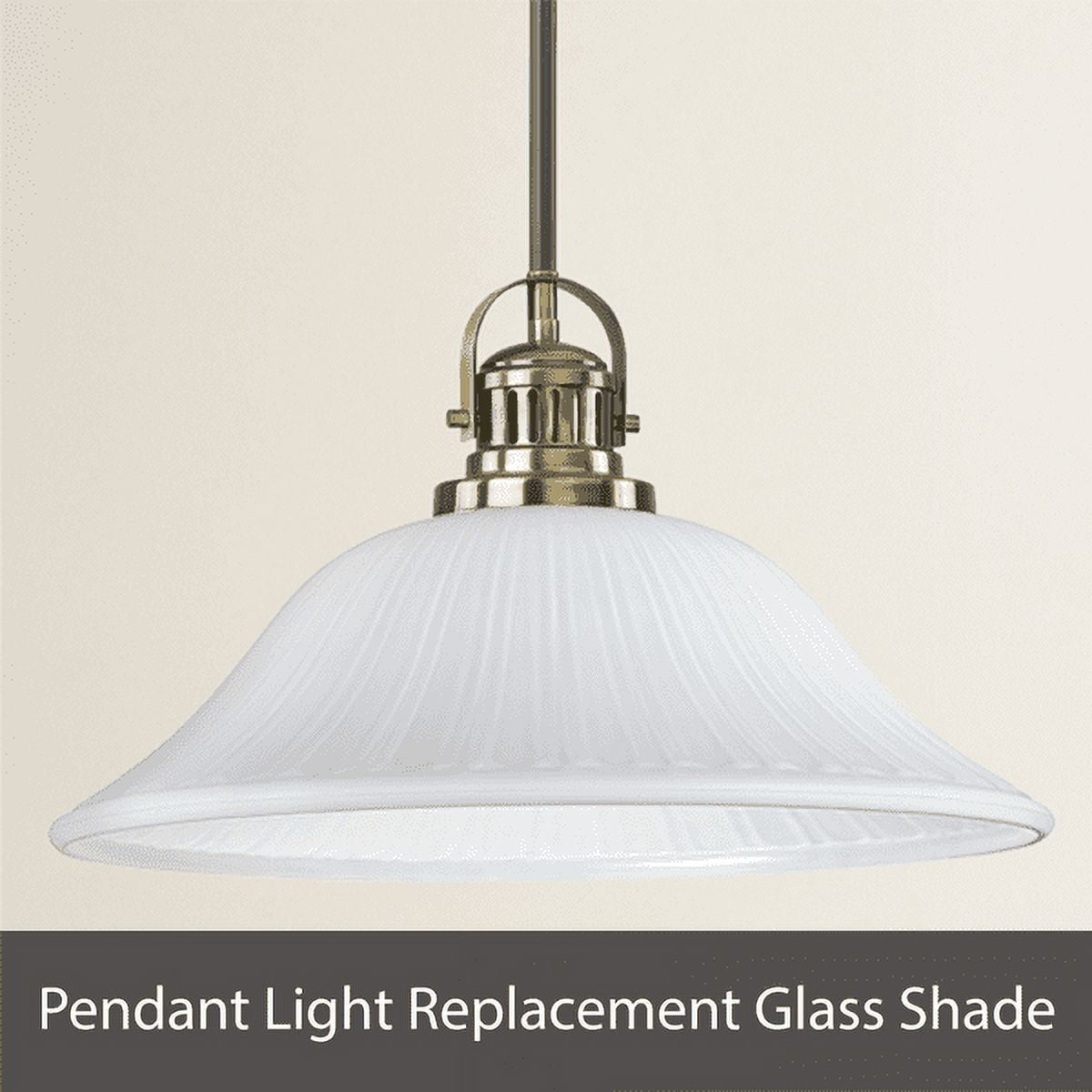 Aspen Creative 23516-11,Frosted/Fabric Painted Glass Shade for Medium Base Socket Torchiere Lamp, Swag Lamp and Pendant,13" Diameter x 5-3/4" High.
