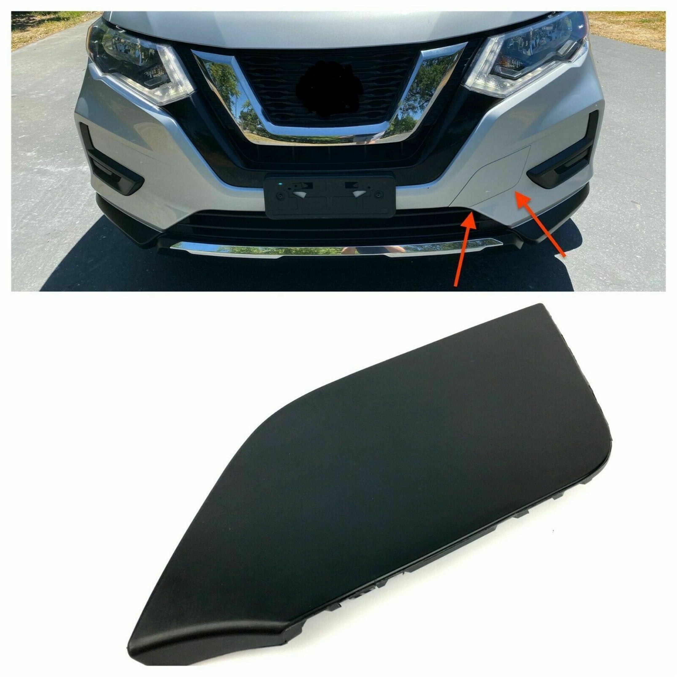 Fit 20172020 Nissan Rogue Front Bumper Tow Hook Cover 622A06FL0H