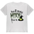 thumbnail image 1 of Halloween Resting Witch Face Youth T Shirt, 1 of 1