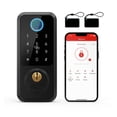 thumbnail image 1 of Door Lock, Finrprint Smart Door Lock G2 Keyless Entry Front Deadbolt Locks Digital Lock Waterproof Home Security ,Easy to Install, 1 of 7
