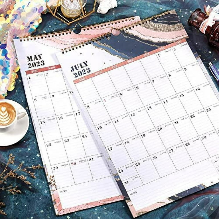 2024 Large Wall Calendar Painted Schedule Planner DIY Notepad