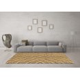 thumbnail image 3 of Ahgly Company Indoor Rectangle Abstract Brown Modern Area Rugs, 6' x 9', 3 of 4