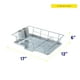 thumbnail image 4 of Juego de escurridores de platos Sweet Home Collection que ahorra espacio, 4 of 6
