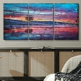 thumbnail image 2 of PixonSign Canvas Print Wall Art Set Watercolor Smudge Rainbow Reflection Nature Wilderness Watercolor Modern Art Rustic Landscape Fun Multicolor Ultra for Living Room, Bedroom, Office - 24"x36"x3, 2 of 5