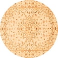thumbnail image 1 of Ahgly Company Indoor Round Persian Orange Traditional Area Rugs, 4' Round, 1 of 1