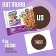 thumbnail image 6 of Lenny & Larry's Larry's Vegan Protein Cookie Oatmeal Raisin, 4 oz, 12 Ct, 6 of 7