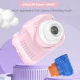 thumbnail image 2 of Cámara de juguete para niños Mini SLR, cámara de alta definición de 4.8MP, adecuada para niños de 3 a 6 años, cámara Mini DSLR para niños rosa, 2 of 5