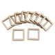 thumbnail image 3 of 140 Piezas de Sin Terminar, Huecos Cuadrados, Piezas de , Accesorios para Manualidades Macarena Piezas de madera sin terminar, 3 of 8