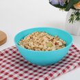 thumbnail image 3 of Mainstays Kids Teal Polypropylene Round Bowl 5.5 Inch 1pc, 3 of 5
