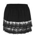 thumbnail image 2 of TheFound Crochet Lace Eyelash Lace Mesh Layering Fake Tops Skirt Hem for Women, 2 of 5