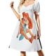 thumbnail image 1 of Thumbelina Vestido de manga corta Vestido mujer elegante vestidos de mujer para boda vestidos de verano damas 2025, 1 of 6