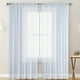 thumbnail image 5 of Mejora la privacidad sin renunciar a la luz: impresionantes cortinas semitransparentes de color liso para cualquier estancia, 5 of 5
