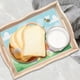 thumbnail image 4 of Bandejas Comida Anidadas Con Pintura Diamantes Con Asa para Servir Comida (huevo Pascua), 4 of 9