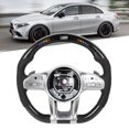 thumbnail image 4 of Steering Wheel Led Steering Wheel Steering Wheel Replacement For  Performance Carbon Fiber LED Digital Steering Wheel Fit For MercedesBenz A B C E S G GLc GLE Class C63 E63 S63, 4 of 8