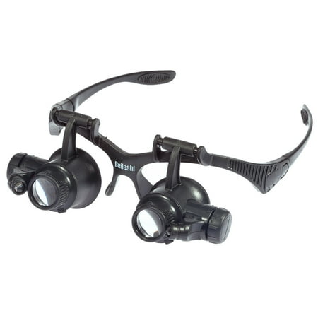 Magnifier With Light - 9892GJ 10X 15X 20X 25X Watch Repair Magnifier with 2 LED Lights