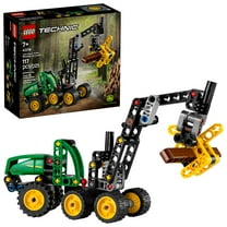 LEGO Technic John Deere 1470H Wheeled Harvester Building Toy for Kids - Heavy Vehicle Playset W/Realistic Suspension & Steering - STEM Toy for Boys & Girls, Ages 7 - Gift Idea for Birthdays - 42218