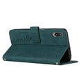 thumbnail image 4 of for Samsung Galaxy A02 / M02 (6.5 inch) Wallet Case With Card Slots Kickstand Magnetic and Wrist Strap Flip Case for Samsung Galaxy  A02 / M02,Green, 4 of 10