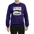 thumbnail image 2 of Wild Bobby, Ford Mustang Country USA 1964 Vintage American License Plate, Cars and Trucks, Unisex Crewneck Graphic Sweatshirt, Purple, X-Large, 2 of 4