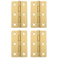 thumbnail image 3 of 4 bisagras de piano pequeñas, bisagras de tope, caja de almacenamiento para joyas, bisagras de cobre, 3 of 6