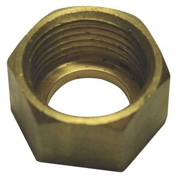 CHICAGO FAUCETS 49005JKRBF Coupling Nut,Faucet,1/2NPSM,Brass Walmart