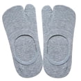 thumbnail image 4 of 1 Par de Calcetines Invisibles de para Mujer Bajo, Antideslizantes, Invisibles para Barco - gris única Sunnimix Calcetines Tabi de corte bajo para mujer, 4 of 8