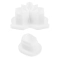 thumbnail image 1 of WEUVEB 2Pcs White Silicone Clay Earring Cutters Polymer Mold for Versatile Jewelry Craft Use, 1 of 8